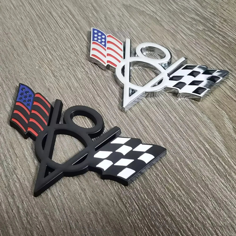 3D Metal Bat Car Emblem Sticker - Auto/Motorcycle Decoration Badge