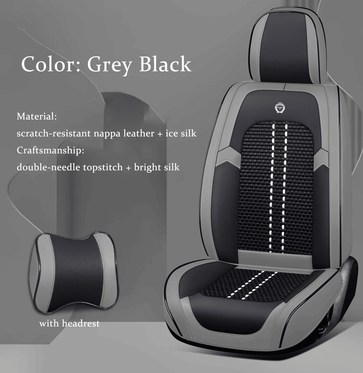 CV02  2025 Full Set Universal Waterproof Breathable Vehicle Leather Cover for Cars, SUV, Pick-up Truck