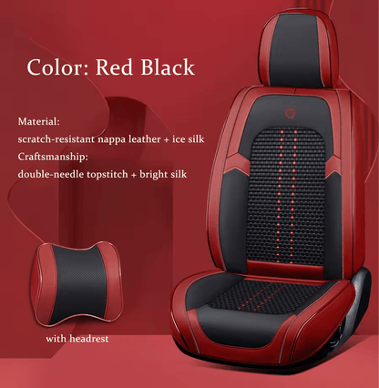 CV02  2025 Full Set Universal Waterproof Breathable Vehicle Leather Cover for Cars, SUV, Pick-up Truck