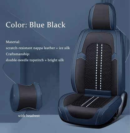 CV02  2025 Full Set Universal Waterproof Breathable Vehicle Leather Cover for Cars, SUV, Pick-up Truck