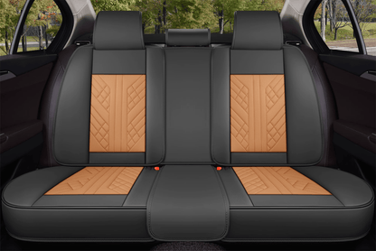 CV04  2025 Full Set Universal Waterproof Breathable Vehicle Leather Cover for Cars, SUV, Pick-up Truck