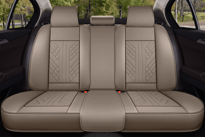 CV04  2025 Full Set Universal Waterproof Breathable Vehicle Leather Cover for Cars, SUV, Pick-up Truck