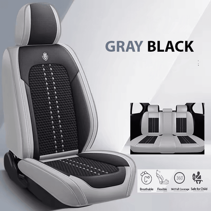 CV01  2025 Full Set Universal Waterproof Breathable Vehicle Leather Cover for Cars, SUV, Pick-up Truck