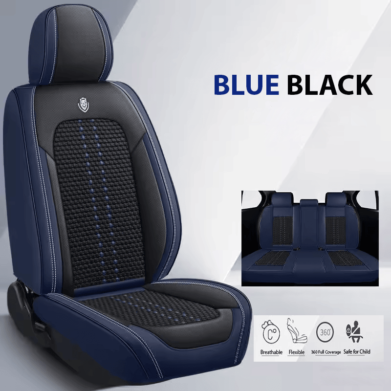 CV01  2025 Full Set Universal Waterproof Breathable Vehicle Leather Cover for Cars, SUV, Pick-up Truck